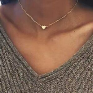 14K Gold Filled Heart Love Necklace